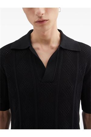 Polo in maglia nero JIL SANDER | J21GL0112J15446001